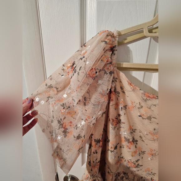 Jessakae Isla Dress in 3x in Champagne Floral - Picture 4 of 8